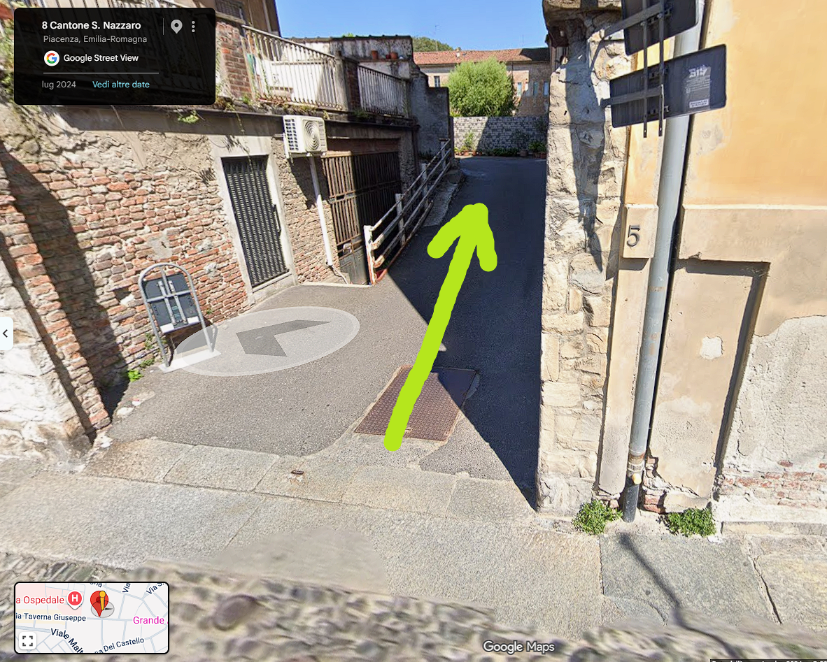 Take the access ramp